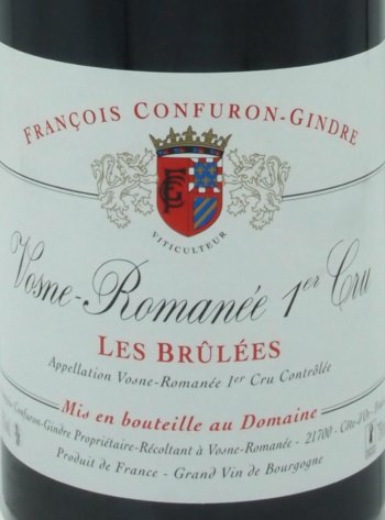 le Marché des Vins-CONFURON-GINDRE-Vin Rouge