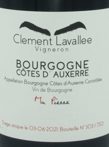 le Marché des Vins-Domaine Clément LAVALLEE-Vin Rouge