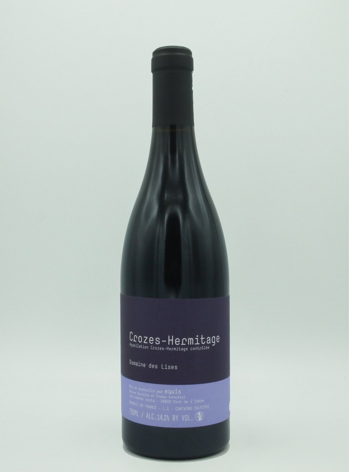 le Marché des Vins-Domaine EQUIS AOC Crozes-Hermitage "Domaine des Lises" 2021 Rouge le Marché des Vins-Maxime GRAILLOT & Thomas SCHMITTEL-Vin Rouge