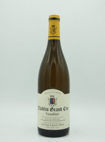 Jean-Paul & Benoît DROIN  AOC Chablis Grand Cru  "Vaudésir"  2022  Blanc