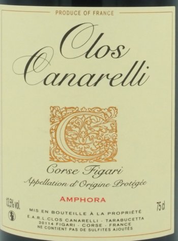 le Marché des Vins-CLOS CANARELLI-Vin Rouge