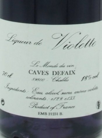 le Marché des Vins-DEFAIX-Crème & Liqueur