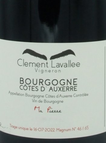 le Marché des Vins-Domaine Clément LAVALLEE-Vin Rouge