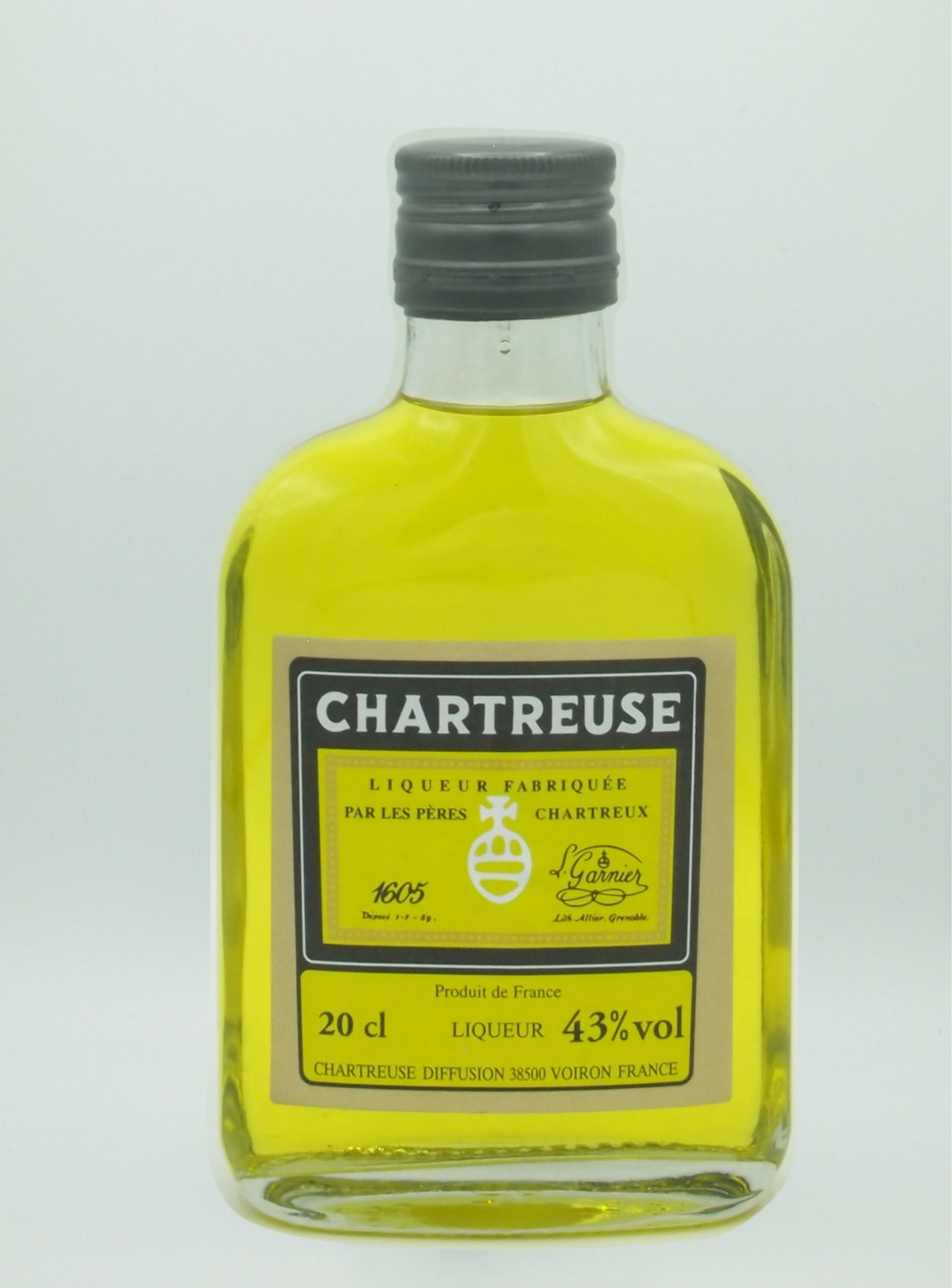 Pères Chartreux Chartreuse Jaune 20cl