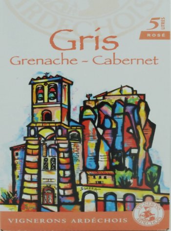 le Marché des Vins-Vignerons Ardéchois-Vin Rosé